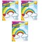 Multipack of 3 - Colorbok Makit & Bakit Suncatcher Kit-Rainbow W/Clouds
